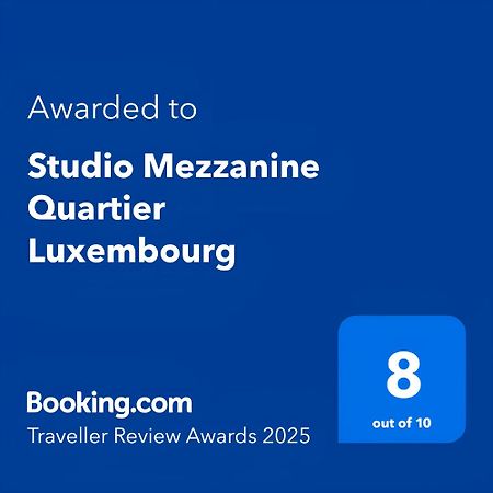 פריז Studio Mezzanine Quartier Luxembourg Free Netflix מראה חיצוני תמונה